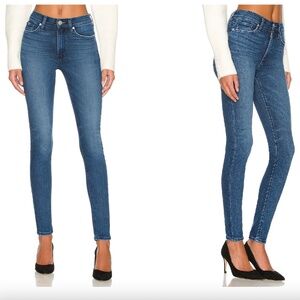 Hudson Jeans Barbara High Waist Super Skinny Size 25 Color Head Over Heels